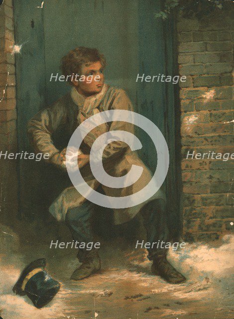 'The Snowballer', 19th century. Artist: Unknown.