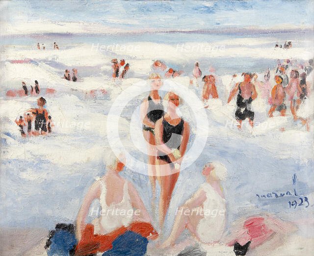 Biarritz, 1923. Creator: Marval; Jacqueline (1866-1932).