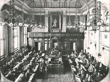 Interior of the House of Assembly, Cape Town, South Africa, 1895.  Creator: Unknown.