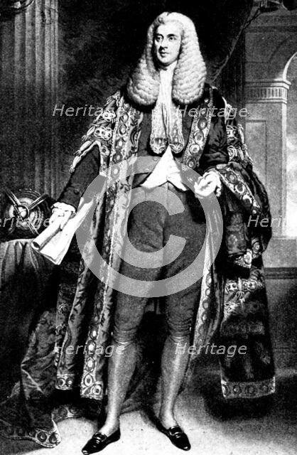 The Right Hon. Charles Shaw-Lefevre, afterwards Viscount Eversley - Speaker 1839 to 1857, (1895). Creator: Unknown.