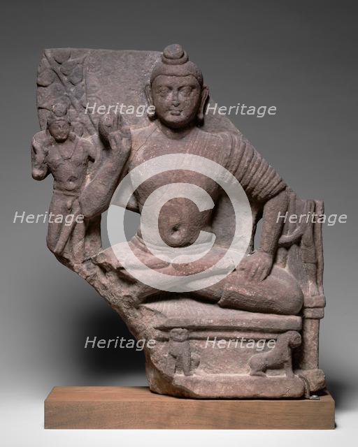 Seated Shakyamuni Buddha, c. 120. Creator: Unknown.
