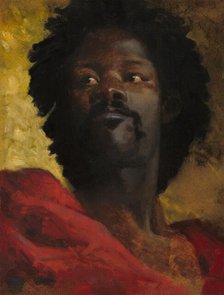 A Chief of Abyssinia, c. 1870. Creator: Henri Alexandre Georges Regnault.