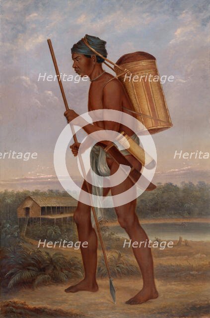 Diak Man, ca. 1893. Creator: Antonio Zeno Shindler.