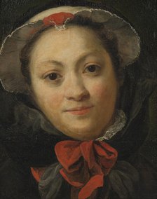 Mrs Charlotta Pilo, née Desmarées, 1756. Creator: Carl Gustaf Pilo.