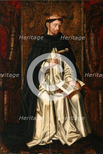 Saint Peter Martyr, 1475-1499. Creator: Jiménez (Ximénez), Miguel (active 1462-1505).