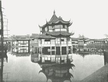 'One of the Public Tea-Gardens', Shanghai, China, 1895.  Creator: W & S Ltd.