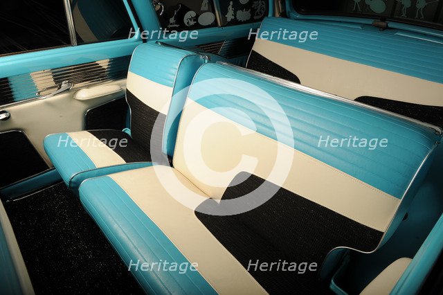 Mercury Monterey station wagon 1955. Artist: Simon Clay.