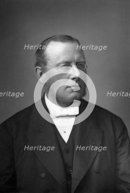 Reverend Dr Warre, 1890.Artist: W&D Downey