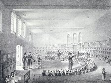 City of London Infants' School, Liverpool Street, London, c1825. Artist: Anon