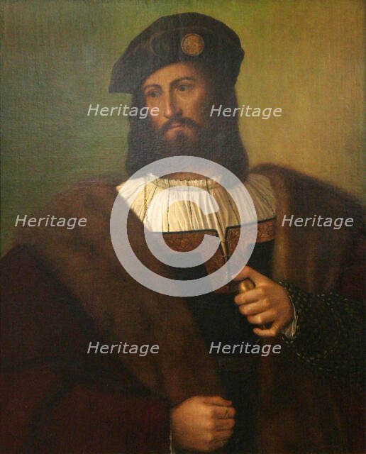 Portrait of a Man, 16th century. Creator: Bartolommeo Veneto.