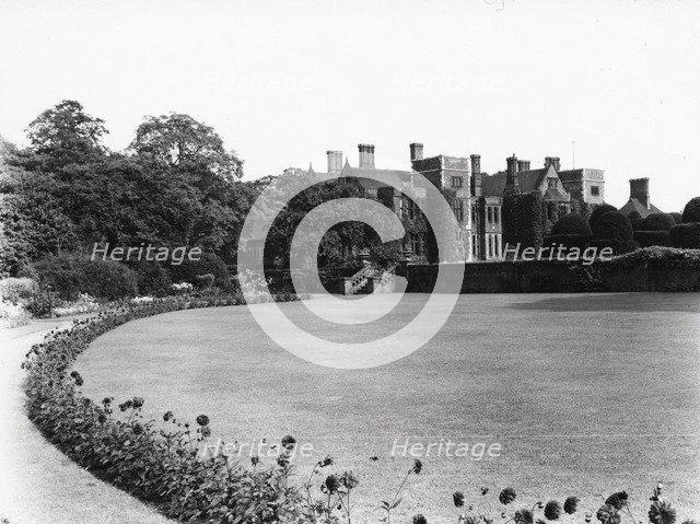 View of Heslington Hall, Heslington, York, Yorkshire, 1958. Artist: Unknown