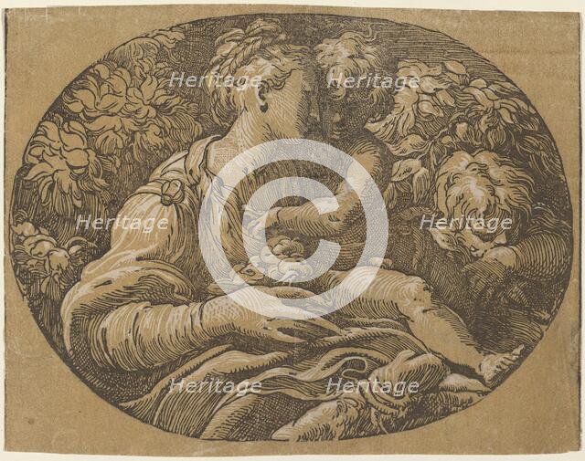 The Virgin with the Rose. Creator: Antonio da Trento.