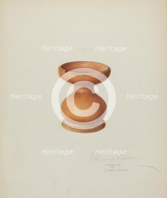 Letter Sander, c. 1940. Creator: Cora Parker.