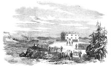 Surrender of the Tower of Prasto, Bomarsund, 1854. Creator: Unknown.
