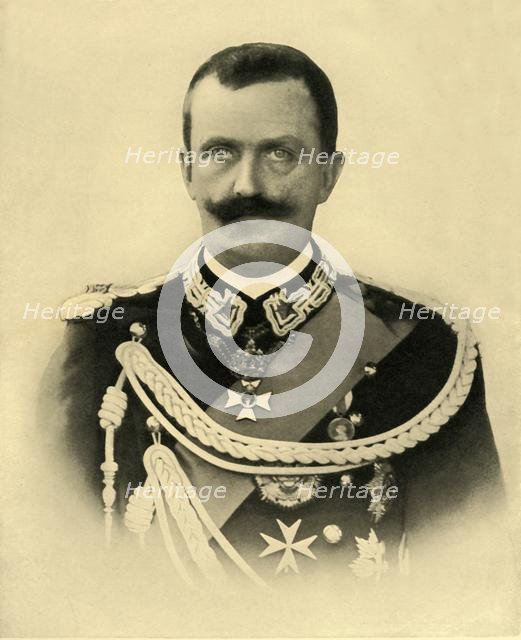 'H. M. Victor Emmanuel III, King of Italy', c1910s, (c1920).  Creator: Russell & Sons.