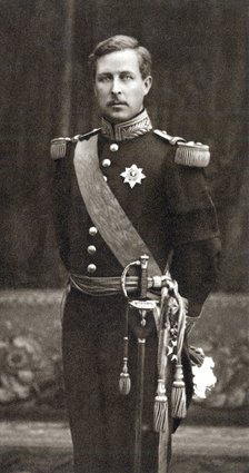 Albert I (1875-1934), King of the Belgians from 1909, in military uniform. Artist: Unknown