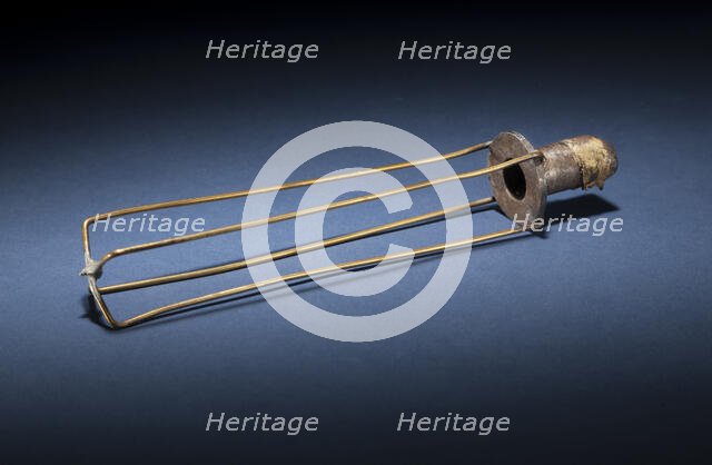 Flow Regulator, Liquid Oxygen, Rocket Engine, R.H. Goddard, 1926. Creator: Robert Goddard.
