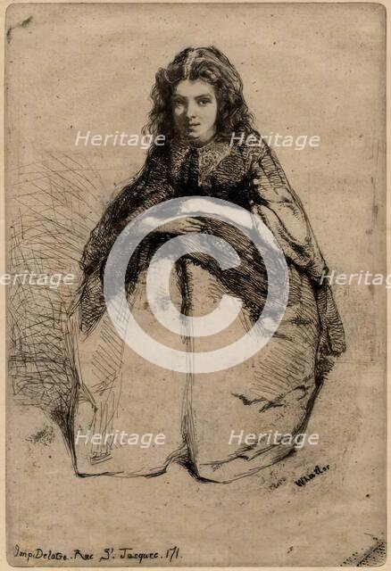 Fumette (Kennedy 13), c1857. Creator: James Abbott McNeill Whistler.