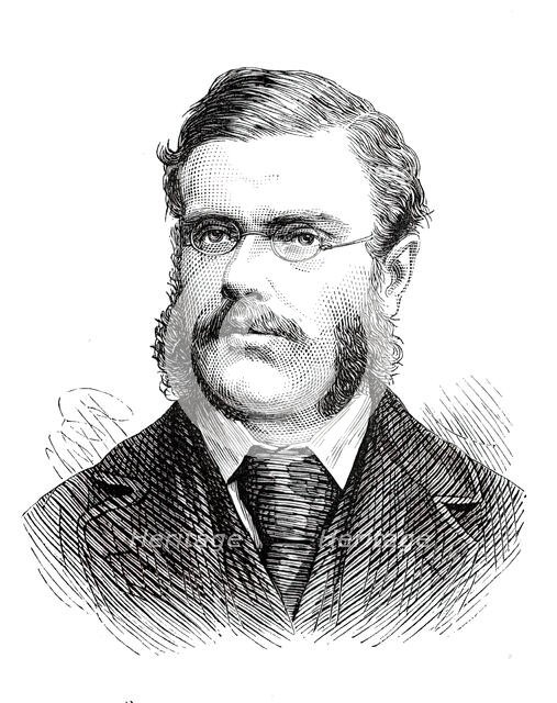 The Universities' Boat-Race, the Cambridge Crew: 3. W. B. Close, First Trinity, 1876. Creator: Unknown.