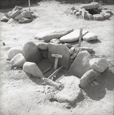 Bronze Age burial site, St Mary's, Scilly Isles, c1955. Creator: Arthur Charles Kirby Ware.