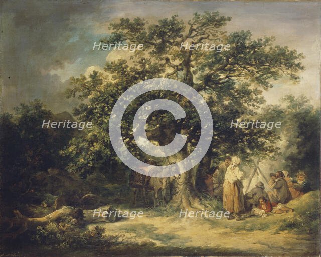 Gypsies, c. 1800. Creator: Morland, George (1736-1804).