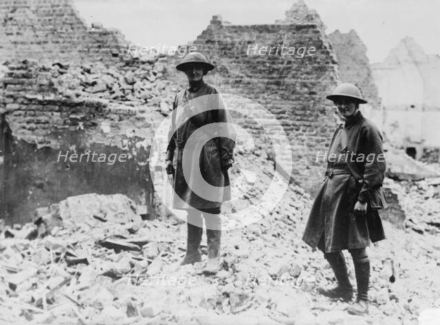 British ambulance drivers, 30 Jul 1917. Creator: Bain News Service.