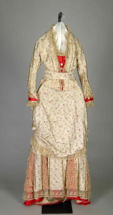 Afternoon dress, American, ca. 1883. Creator: Catherine Donovan.
