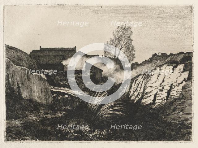 LEstaque, 1878. Creator: André Paul Borel (French, 1828-1912).