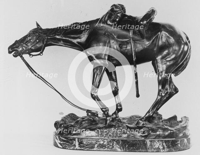 Stray Horse, 1906. Creator: Emile Drappier.