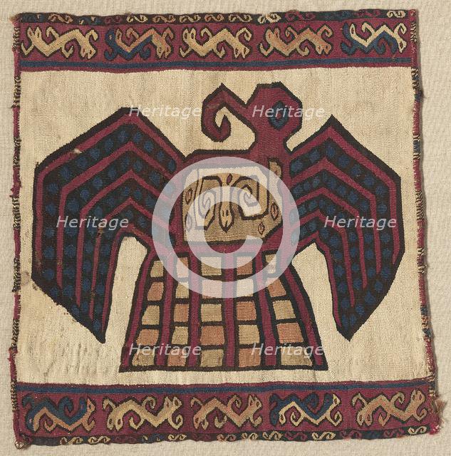 Tapestry Square Panel, c. 700-1100. Creator: Unknown.