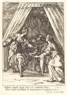 Judith with the Head of Holofernes. Creator: Jacques Callot.