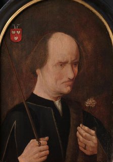 Portrait of Arent Franckensz van der Meer, Lord of Pendrecht, called Malicious Aertje, c.1550-c.1560 Creator: Anon.