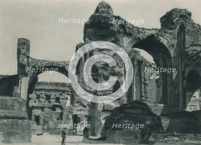 The Baths of Caracalla, Rome, Italy, 1927. Artist: Eugen Poppel.