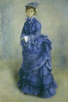 'La Parisienne', 1874. Artist: Pierre-Auguste Renoir.