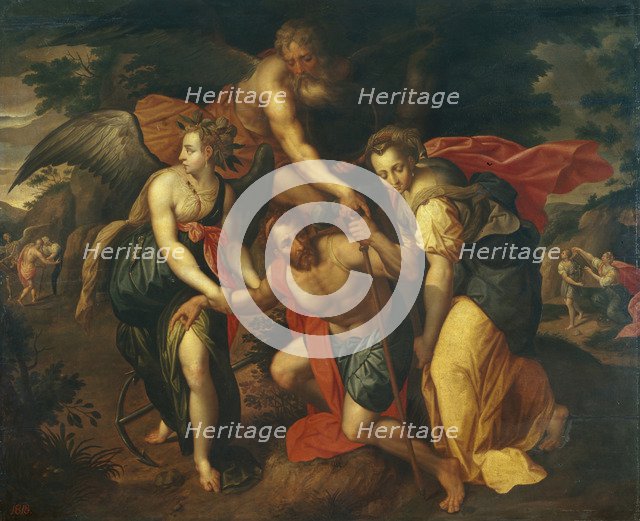 The Three Ages. Artist: Backer, Jacob, de (1540/45-ca. 1600)