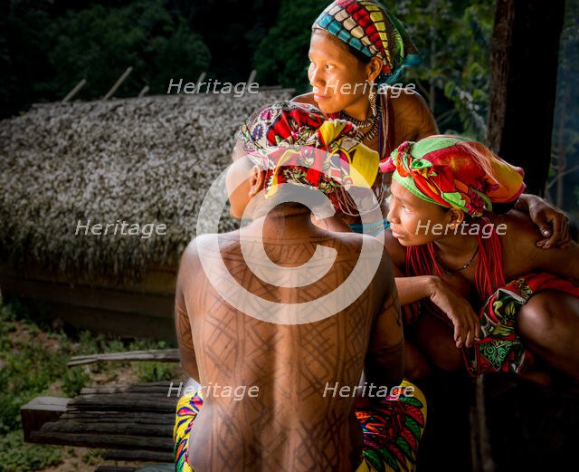 Embera Women. Creator: Dorte Verner.