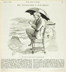 Mr. Gladstone's Birthday, from the Pall Mall Budget, 1893. Creator: Unknown.