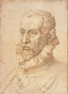 Self-Portrait (L'uomo di Lettere), 1587. Creator: Arcimboldo, Giuseppe (1527-1593).