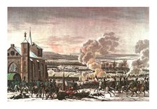 The Battle of Eylau, 9 February 1807, (c1850). Artist: Edme Bovinet.