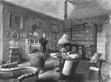 ''The home of TRH Prince and Princess Christian, The Library, Cumberland Lodge', 1891. Creator: Unknown.