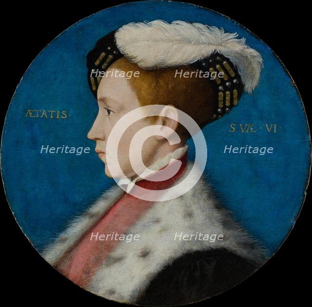 Edward VI (1537-1553), When Duke of Cornwall, ca. 1545; reworked 1547 or later. Creator: Workshop of Hans Holbein the Younger.