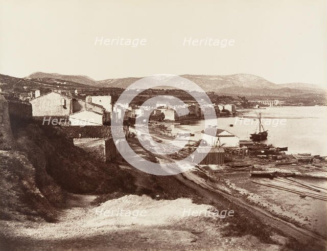 Bandol, ca. 1860. Creator: Edouard Baldus.