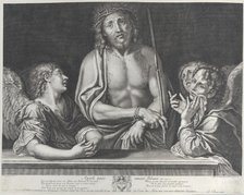 Ecce Homo with three angels, 1634-86. Creator: Gilles Rousselet.