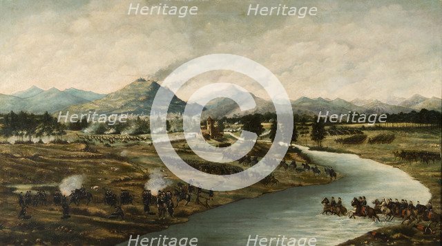 The Battle of the Alma on September 20, 1854, c. 1875. Artist: Anonymous  