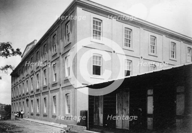 Puerto Rico - Tobacco Farm; Building, 1912. Creator: Harris & Ewing.