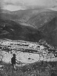 'Ruins of the Temple of Apollo at Delphi', 1913. Artist: Unknown.