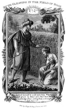 'Ruth Gleaning in the Field of Boaz', c1804. Artist: Unknown