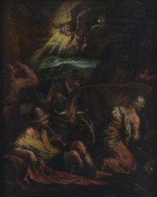 The Annunciation to the Shepherds. Creator: Unknown.
