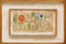 Small Landscape with Garden Door, 1928. Creator: Paul Klee.