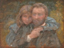 Enrico and Estella Canziani, 1880-1900.  Creator: Louisa Starr.